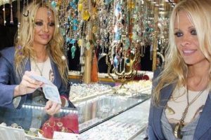 Pamela 100 lira harcadı