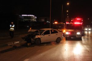 Bursa'da aşırı hız &ouml;ld&uuml;r&uuml;yordu