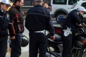 Erdoğan'ın g&uuml;zergahında motosiklet alarmı