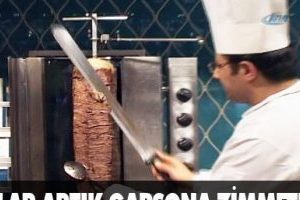 Bı&ccedil;aklar artık garsona zimmetli