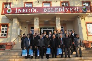 Alman işadamı heyeti İnegöl'de