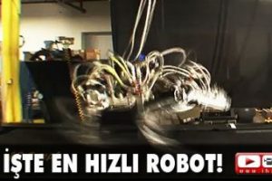 İşte en hızlı robot!