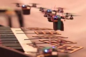 Robot sineklerden m&uuml;zik keyfi