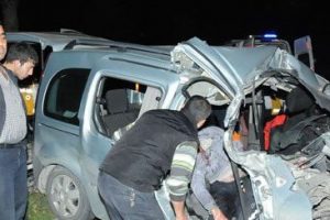 Mersin'de feci kaza