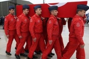 Şehit T&uuml;rk Yıldızına son g&ouml;rev