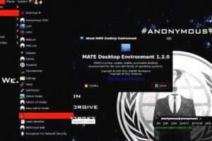 Anonymous'dan işletim sistemi