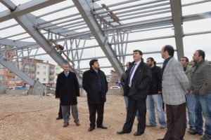 Akpınar pazar alanı a&ccedil;ılış i&ccedil;in g&uuml;n sayıyor