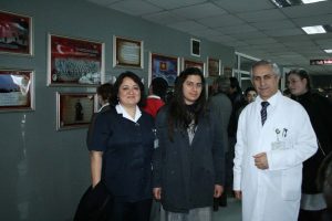 Hastanede &Ccedil;anakkale Destanı sergisi