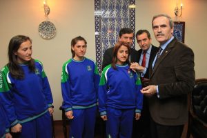 Bayan atletler Bursa`nın gururu oldu