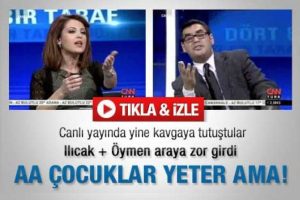 D&ouml;rt Bir Taraf'ta canlı yayında kavga
