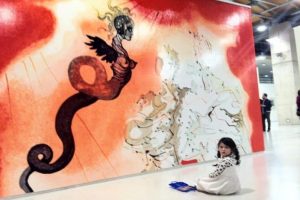 6 yaşında Dali'yi kopyaladı