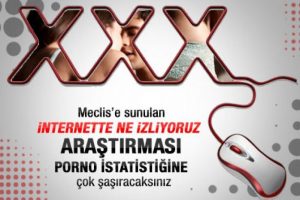 Meclise sunulan araştırmada internette porno izleme patlamış