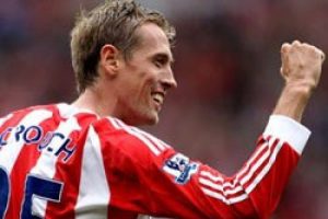 Peter Crouch'tan m&uuml;thiş gol
