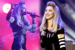 Madonna'dan şok eden g&ouml;r&uuml;nt&uuml;!