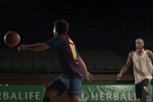 Messi Basketbol oynarsa