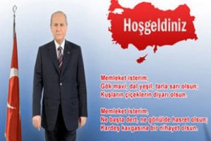 Devlet Bah&ccedil;eli b&ouml;yle karşılıyor
