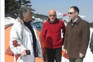 Zirvede arama kurtarma eğitimi