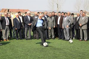 Yenicespor yeni sahasına kavuştu