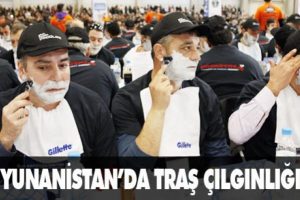 Aynı anda 2150 kişi traş oldu, rekor kitabına girdi