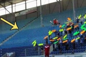 Taraftarlar futbolcularla b&ouml;yle dalga ge&ccedil;ti