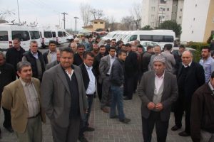 Mudanyalı minib&uuml;s&ccedil;&uuml;lerin peron isyanı