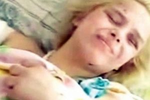 Oksana acılarına daha fazla dayanamadı