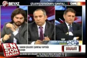 Uğur D&uuml;ndar canlı yayını terk etti