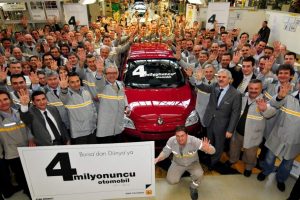 Oyak 4 milyonuncu otomobili &uuml;retti