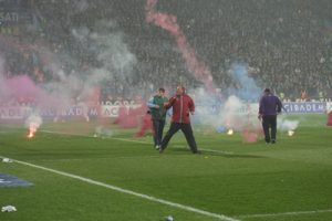 Trabzon'da sahaya &ccedil;akı atıldı