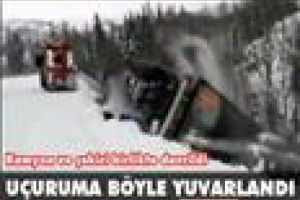 Şof&ouml;r&uuml;n uyanıklığı hayatını b&ouml;yle kurtardı