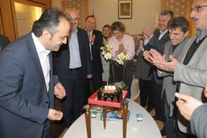 Başkan Aktaş'a 8. yıl s&uuml;rprizi