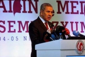 Arın&ccedil;'tan kadın programlarına eleştiri
