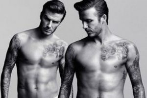 David Beckham'dan boxerlı pozlar