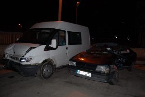Harmancık'ta trafik kazası