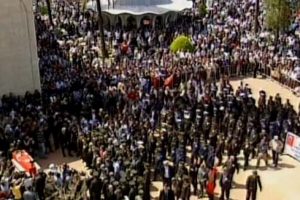 Manavgatlı şehidi binlerce kişi uğurladı