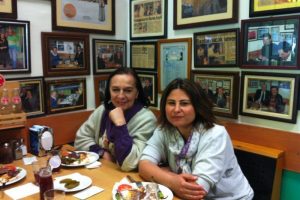 Ayten Uncuoğlu'nun kebap keyfi