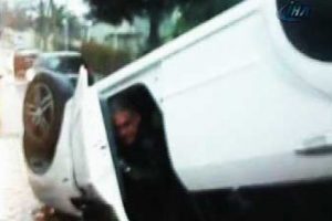 Takla atan ara&ccedil;tan b&ouml;yle &ccedil;ıktı