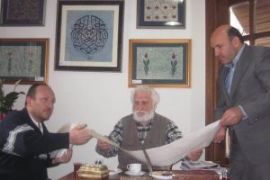 Irgandı K&ouml;pr&uuml;s&uuml;nde ebru sergisi