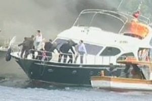 Denizin ortasında dehşet