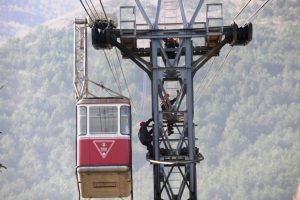 Teleferik seferlerine başlıyor