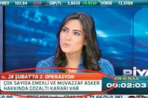&Ouml;zkasnak'ın kızı canlı yayında &ouml;ğrendi