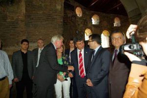 Bouffier Ayasofya'yı gezdi