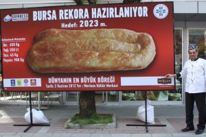 D&uuml;nyanın en uzun kol b&ouml;reğini yapacak