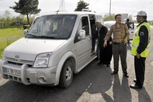 Samsun polisinden ilgin&ccedil; uygulama