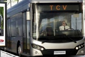 Yerli otob&uuml;s g&ouml;r&uuml;c&uuml;ye &ccedil;ıktı