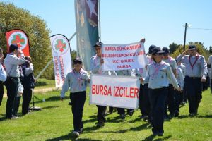 Bursalı izciler, &Ccedil;anakkale Milli Bilin&ccedil; Kampı&acute;ndan d&ouml;nd&uuml;