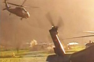 Zehir tacirlerine helikopterli baskın