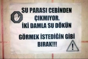 'Yurdum İnsanı'nın su isyanı