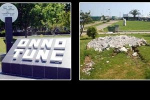 Onno Tun&ccedil; anıtı bu hale geldi