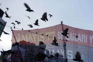 Taksim'de 1 Mayıs coşkusu
